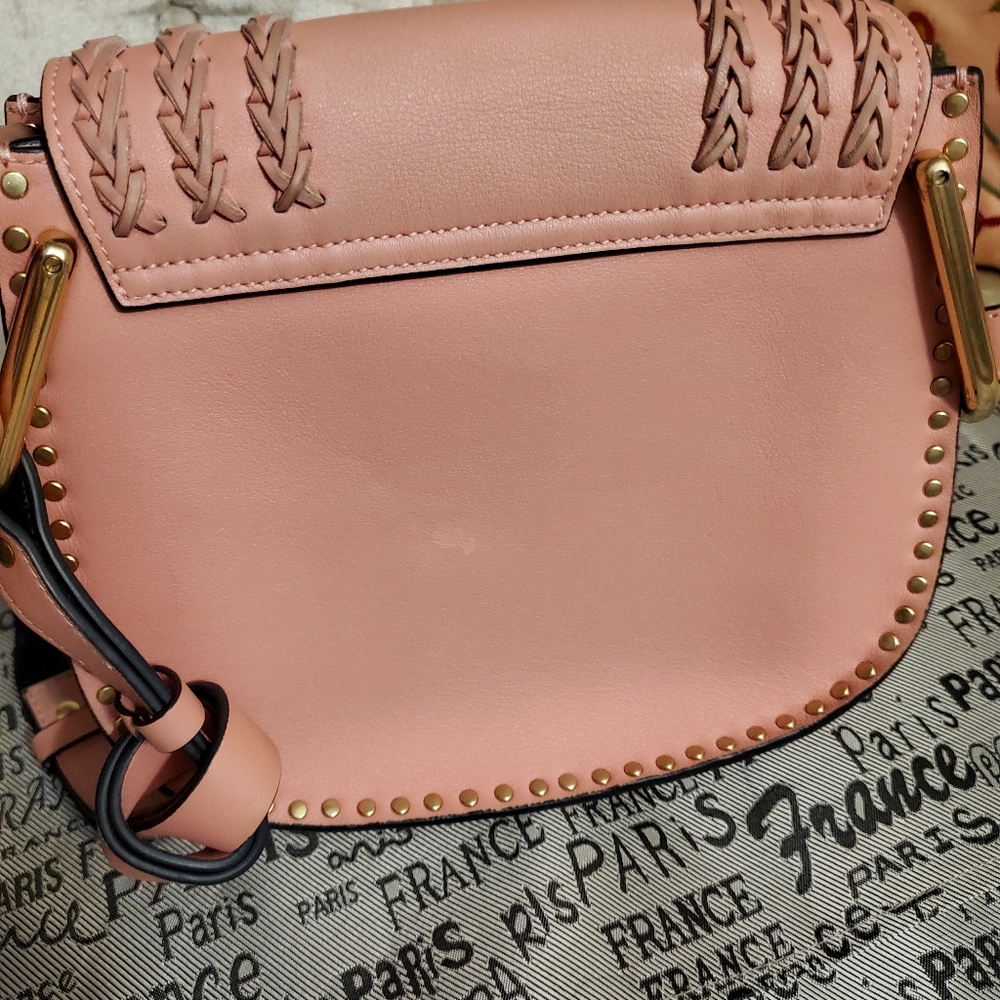 (SOLD)Authentic Chloe Hudson in salmon rose color - Picture 2 of 12